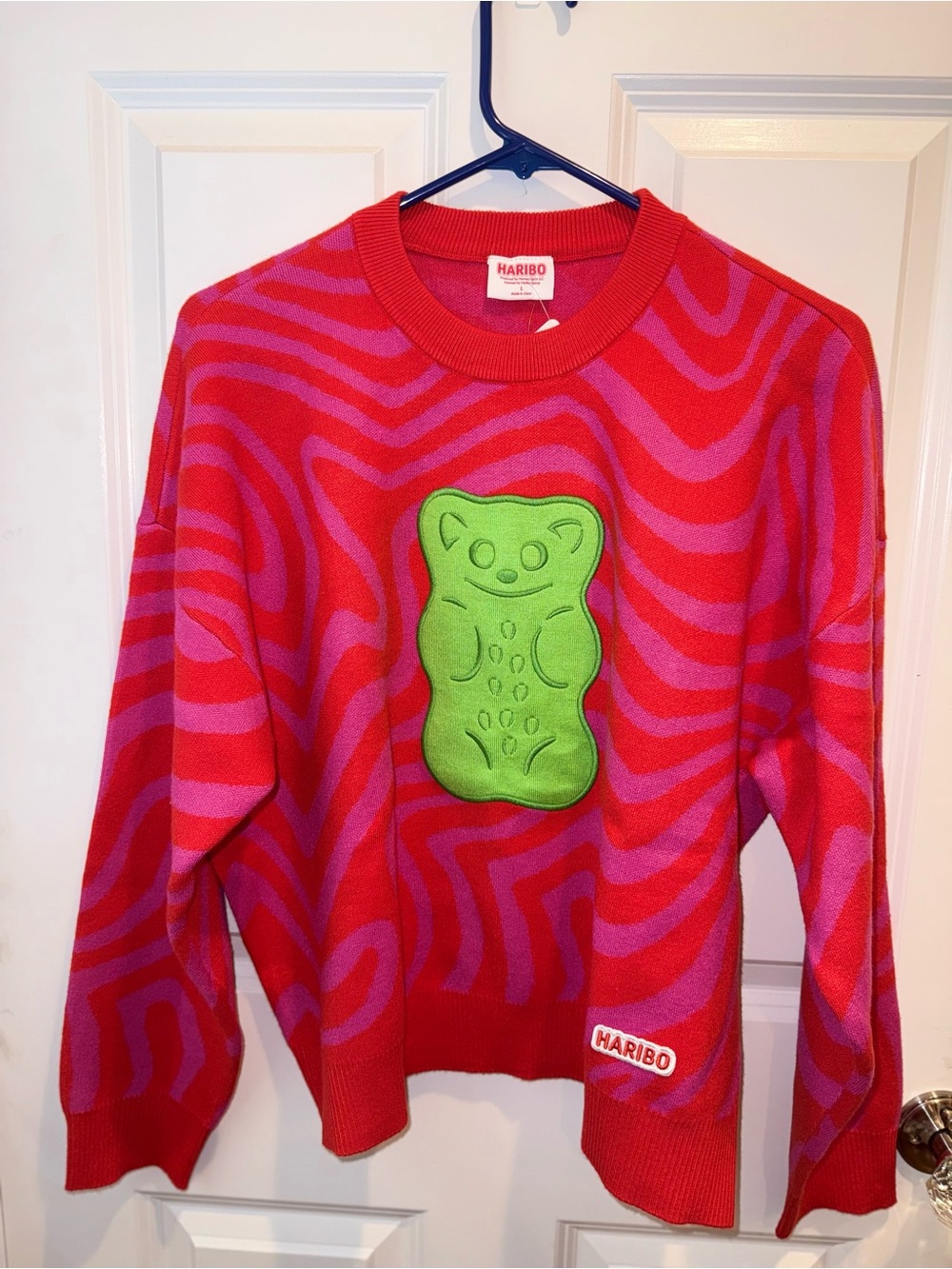 HARIBO NWT Gummy Bear Sweater Size Large